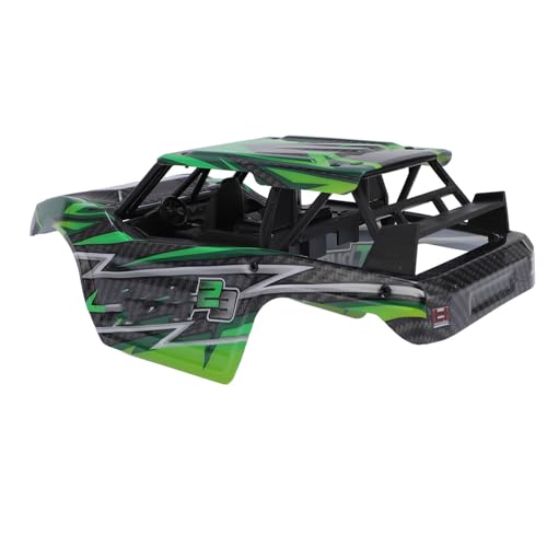 Alomejor 1/18 RC Car Body, Lightweight Attractive PVC Replacement Scale Model Body for RC hobbyists Racing Events Custom Builds - color: Green