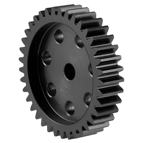 Steel M1 Pinion Gear 37T 5mm Shaft Motor Gears for 1/8 1/10 RC Brush | Brushless Motor Electric Car/Truck Part - size: 37T