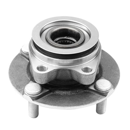 Detroit Axle - 2pc Front Right CV Axle Kit for 2007-2012 Nissan Versa | 2009-2014 Cube, Passenger Side CV Axle Shaft Assembly Wheel Bearing Hub Assembly 2008 2009 2010 2011 Replacement - size: 2WX471380/Pair