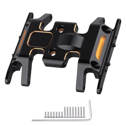 Aluminum Chassis Skid Plate for 1/24 Axial SCX24 Deadbolt Crawler Car AXI90081 Upgrades Parts