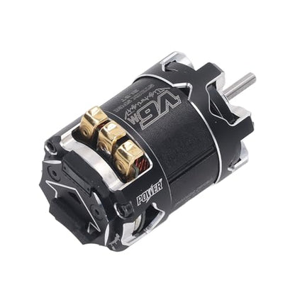 540 V6M Sensored Brushless Motor Powerful 2400KV High RPM for 1/10 RC Car Aluminum Alloy Black