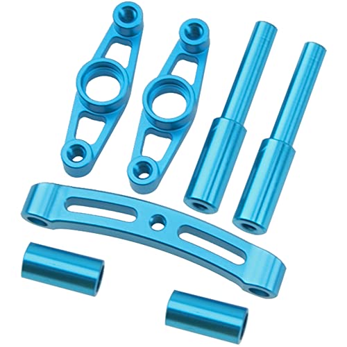 ShareGoo Aluminum Alloy Steering Assembly Steering Knuckle Kit Compatible with Tamiya TT01 TT-01 1/10 RC Drift Car Upgrade Parts