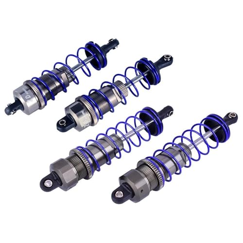 RC Car Parts Compatible with Axial for HPI for Hobao for HSP 1/10 RC for Buggy Crawler Parts Shock Absorber 92mm Front 105mm Rear Oil Damper Absorber(Rear) - size: Rear