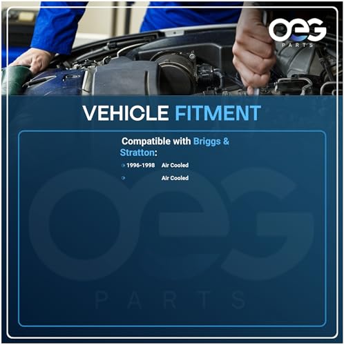 OEG Parts New Starter Compatible with Briggs V Twin Cylinder HD 108mm OAL 14HP 16HP 18 HP 1996-1998 399928, 498148, 495100, SBS0009, 41022010, 41022010R