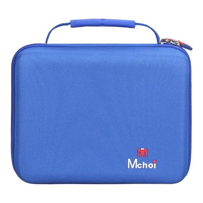 Shockproof Carrying Case for Hot Wheels 20 Cars, Case Only (All Blue) - color: All Blue