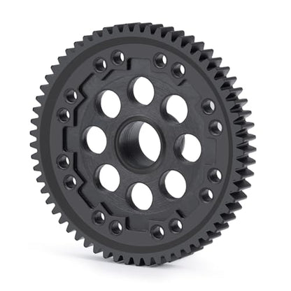 Steel Spur Gear (61T/M0.8/32P) for Arrma 1/10 Gorgon 4X2 Mega 550 | Brushed Monster Truck RTR-ARA3230 RC Car Upgrade Parts Medium Main Gears