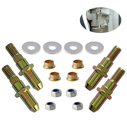 Door Hinge Pin and Bushing Repair Kits for 1999-up GMC Sierra Silverado Chevy Truck SUV - size: OT264
