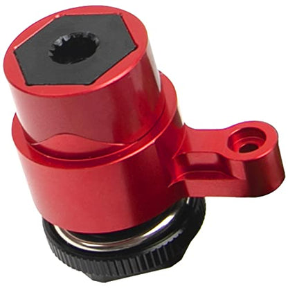 Steering Servo Saver Bellcrank Arm Compatible with Arrma 1/5 Kraton 8S BLX Outcast 8S BLX RC Car (Red) - color: Red