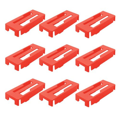 50 Pack Servo Extension Cable Servo Clip Lock Cable Safety Connector Lead Wire Holder Buckle for RC Servo Cable Y Cable Jr Servo Connection