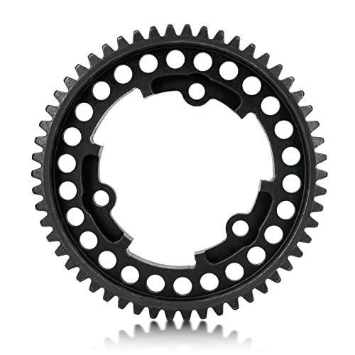 6448 54T 1 Mod Hardened Steel Spur Gear for Traxxas 1/10 E-Revo 2.0 VXL 1/5 X-Maxx Maxx 1/7 XO-1 (54T) - color: 54T