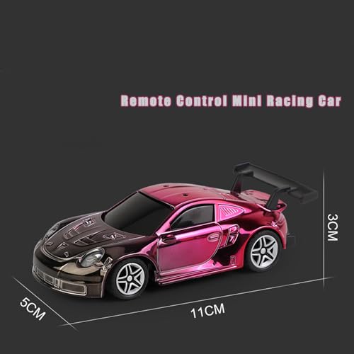 TOUCAN RC HOBBY RC Racing Mini Car 1/43 RTR Electric Model LED Lights Radio for Adult for Ages 14+