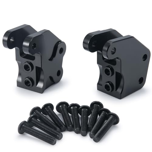 4PCS RC Aluminum Lower Shock Link Mount Shock Suspension Linkages Front Rear Axle Link Shock Mount for Axial Wraith 90048 1/10 RC Crawler Car Upgrade Parts