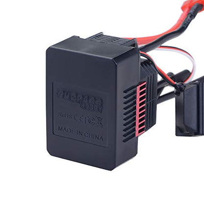 GoolRC Surpass Hobby 60A Brushless ESC Waterproof Electronic Speed Controller for 1/10 RC Car Truck Off-Road