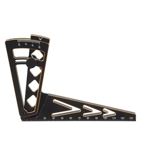 Srliya RC Car Inclined Ruler Multifunctional Ride Height Gauge Camber Gauge Multi Angle Measuring Tool