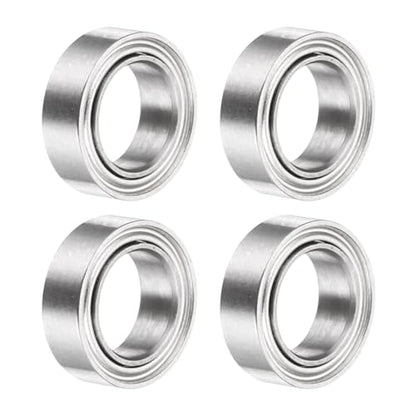 uxcell 4Pcs SMR85ZZ Deep Groove Ball Bearings, 5x8x2.5mm 440C Stainless Steel Double Shielded Bearings, ABEC 5 - size: 5x8x2.5mm