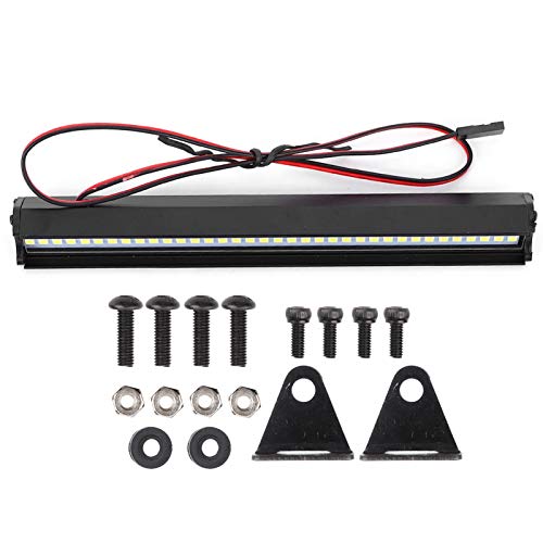 RC LED Light Bar High Simulation Roof Lamp 36 LED Lights for SCX10 90046 D90 1/10 RC Crawler Car, Easy Installation for Attractiveness