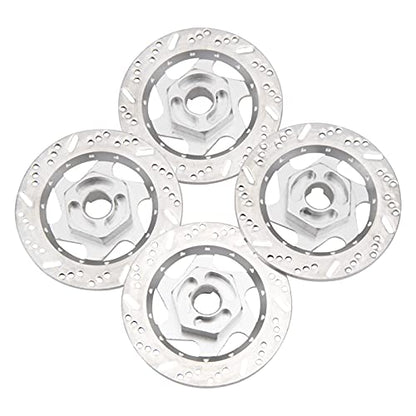 RC Magnetic Body Post Stealth Invisible Body Shell Mount Column Kit & Metal 12mm Hex Hub Wheel Rim Tires Brake Disc