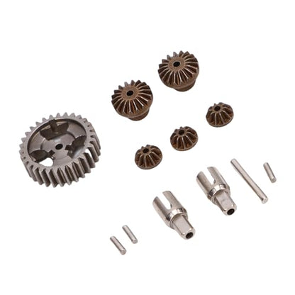 Metal RC Differential Gear Set, Sturdy Structure, Enhanced Handling, Acceleration Boost, Upgraded Differential Assembly,