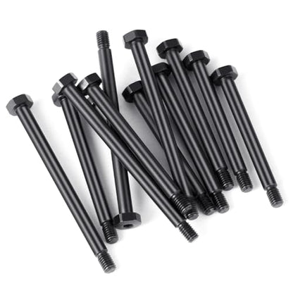 Steel Hinge-pin for Tra-xxas 1/16 Mini Maxx XRT 4WD RTR Brushless | Monster Truck Upgrades Front & Rear Suspension Pins Lock Nut