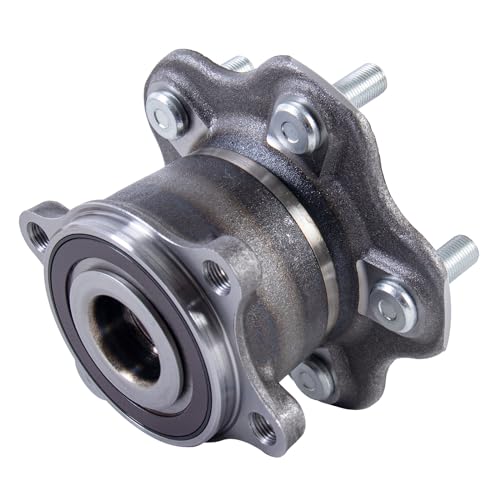 512388 FWD Models Only Rear Wheel Bearing Hub Assembly ABS 5 Lugs 2 PCS | Only for FWD & 4-Wheel ABS, Fits 2007-2018 Nissan Altima, 2013-2016 Pathfinder, Rear Wheel Hub Bearing with ABS Sensor - size: 512388/2PCS