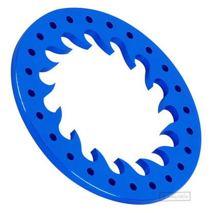 RC Metal 1.9 Beadlock Wheels Replacement Ring for 1/10 Crawler RC Car TRX4 SCX10 90046 90047,Alloy 1.9" Beadlock Rims Replacement Ring,4pcs,Navy Blue - color: Navy Blue(4pcs)
