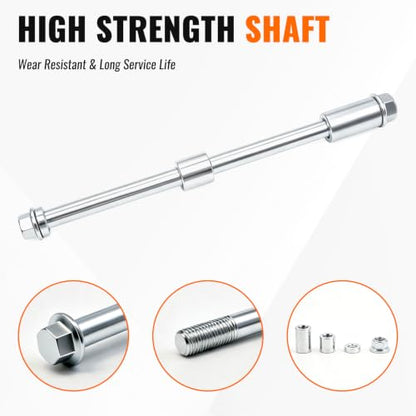 Minho 12mm 250mm Front Rear Axle with Bush 38mm 22mm 5mm Fit for PIT PRO Dirt Bike Scooter QUAD ATV - size: 12-250mm