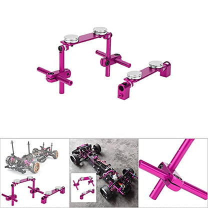 Yosoo Health Gear RC Magnetic Body Shell Mount, RC Car Body Mount Kit, Lightweight Aluminum Alloy Magnet Invisible Body Shell Posts Mount Kit for HSP 1/10 RC Racing Car ()