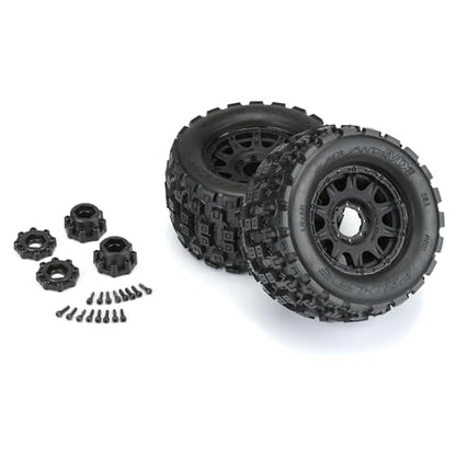 Pro-line Racing Badlands MX38 3.8 MTD Raid 8x32 17mm MT F/R PRO1012710 RC Tire