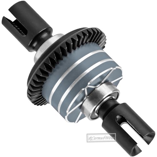 RC F/R Diff 43t &10t Input Gear Upgrades Part for 1/8 Kraton/Outcast/Talion 6S BLX EXB,Notorious 6S BLX,1/7 Mojave 6S BLX EXB,BigRock/Fireteam 6S BLX,Replace ARA310990 ARA310979,Titanium - color: Titanium(1set)