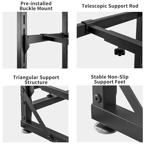 RC Car Display Stand, Multifunctional Storage Rack for Model Cars, for 1/6 1/10 1/12 1/18 1/24 SCX10 FCX10 TRX4 Slash 4X4 Granite Losi Tenacity DB Pro FCX24 SCX24 Scale Cars Trucks