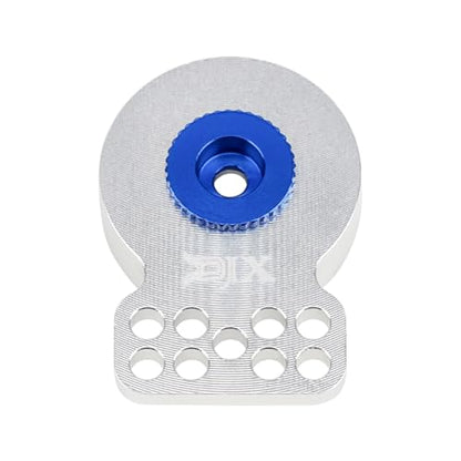 DJX CNC Aluminum Porous Servo Saver 23T/24T/25T (Silver) - color: Silver