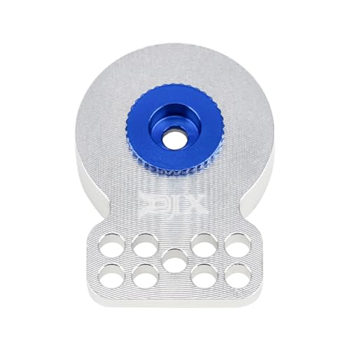 DJX CNC Aluminum Porous Servo Saver 23T/24T/25T (Silver) - color: Silver