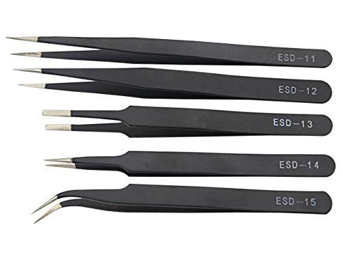 Professional 20 PCS Model Tools Kit Modeler Basic Tools Craft Set Hobby Building Tools Kit for Gundam Car Model Building Repairing and Fixing(I)