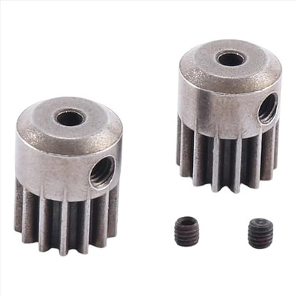 Compatible with MJX for Hyper Go 16207 16208 16209 H16P 1/16 RC Car Spare Parts 2Pcs Motor Gear Pinion Gear 16392 RC Assortment