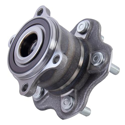 512388 FWD Models Only Rear Wheel Bearing Hub Assembly ABS 5 Lugs 2 PCS | Only for FWD & 4-Wheel ABS, Fits 2007-2018 Nissan Altima, 2013-2016 Pathfinder, Rear Wheel Hub Bearing with ABS Sensor - size: 512388/2PCS