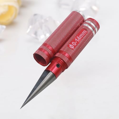 Toddmomy 0-14mm Hole Opener Reamer Drill for Rc Car Shell Made of Steel, Easy to Use and Reduces Wear and Distortion, for DIY and Rc Aircraft Model Repairs