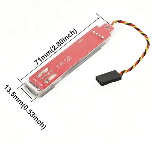 Mini Bee122 GPS Speedometer 5-10V Speed Meter Electronic Module for RC Model Airplane/Boat/Car DIY Modification Parts