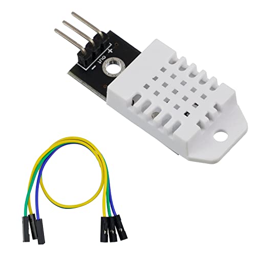 BOJACK DHT22/AM2302 Digital Temperature Humidity Sensor Module Monitor Sensor Replace SHT11 SHT15 for Arduino Electronic Practice DIY (Pack of 2) - size: DHT22