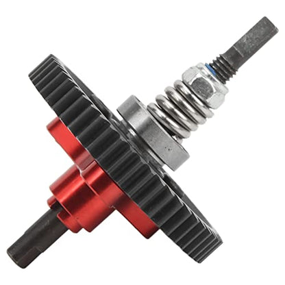 Yosoo 54T High Performance Aluminum Steel Differential Slipper Clutch Assembly for Slash 1/10 RC Cars, Easy to Install and Remove (Red) - color: Red