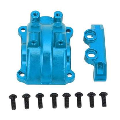 7075 Aluminum Alloy Differential Housing Case Compatible with -02-02T RC Car Upper Arm Mount Blue Metal Cover for /10 Scale Chassis Upgrade - color: Blue