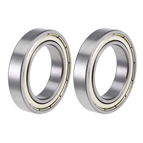 uxcell 6906ZZ Deep Groove Ball Bearings Z2 30mm X 47mm X 9mm Double Shielded Carbon Steel 2pcs - size: 30mmx47mmx9mm