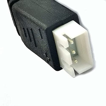 DEVMO 2pcs USB Charger Cable 1A with XH-3P Connector Compatible with Hosim Q903 Q905 Axial SCX10 2S 7.4V LiPo Battery RC Car Rock Crawler FPV Drone Quadcopter