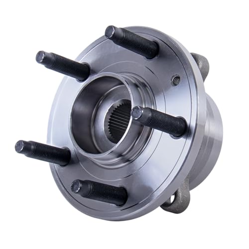 512460 Front/Rear Wheel Bearing Hub Assembly Compatible with 11-18 Explorer | 5 Lugs Front & Rear Non-ABS Wheel Hub Bearing Compatible with 2011-2018 Ford Explorer, 2013-2018 Police Interceptor Utility, - size: 512460/1PC