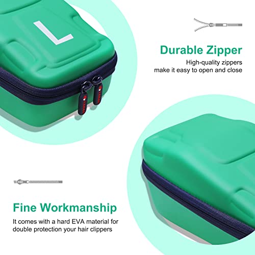 XANAD Hard Case for Nintendo Switch Mario Kart Live: Home Circuit Mario Set Luigi Set- Green Storage Bag - color: Green