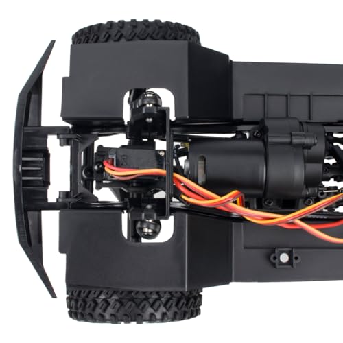 TRX4M Frame Chassis Assembled with 2-Speed Gearbox for Rc Crawler TRX4-M Bronco Defender JJRC C8809 c8801 UpgradePart