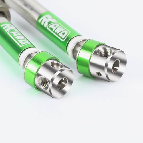 RCAWD Second Version TRX4M Center CVD Driveshaft for 1/18 TRX4M Drive Shaft Series Upgrades Part Green - color: Green