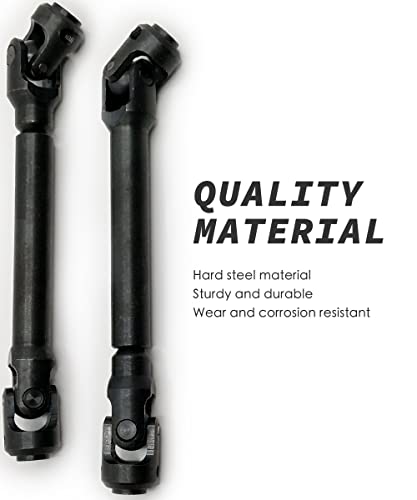 VICRAZZE RC Drive Shaft 97-137mm RC Upgrades for 1/10 RC Crawler Axial SCX10 SCX10-II Redcat D90 Gen7 /Pro RC4WD GEN8(2PCS)