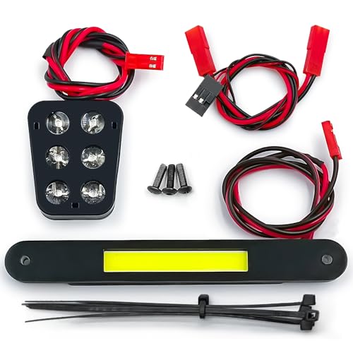 RC LED/COB Light Kit Front & Rear Lights, RC COB Light Kit | Headlight, Taillights, For 1/6 XRT 8S, RC Car Buggy - style: RC COB Light Kit