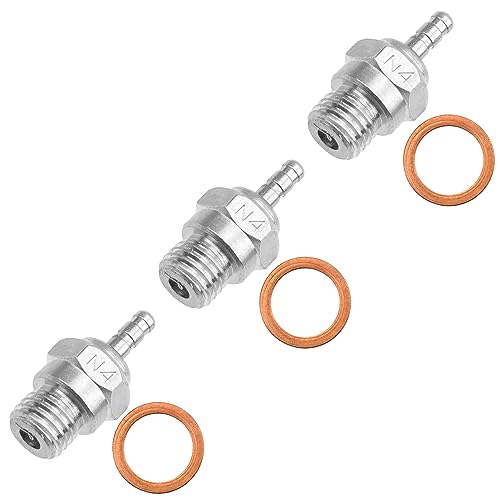 Share Goo Glow Plug Ignitor Igniter Nitro Engine Starter Tool & RC Glow Plug #4 N4 Medium Hot Spark Nitro Engine Parts 70117