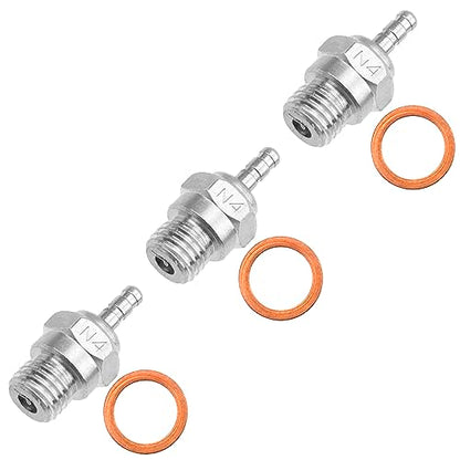 Share Goo Glow Plug Ignitor Igniter Nitro Engine Starter Tool & RC Glow Plug #4 N4 Medium Hot Spark Nitro Engine Parts 70117